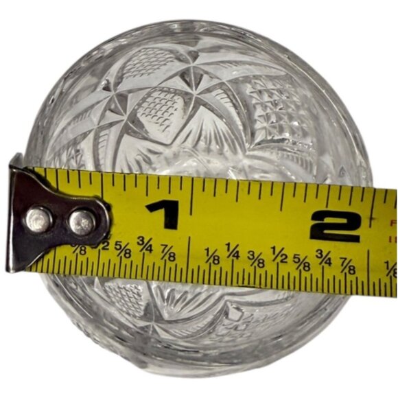 Atq EAPG Cordial 1897 Pennsylvania Balder Kamoni State Series US Glass - Picture 10 of 10